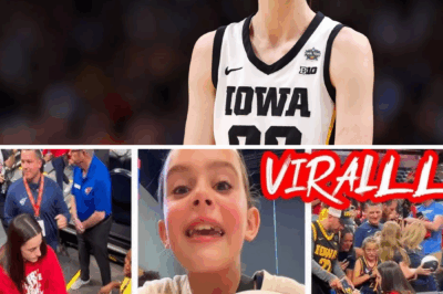 In a scene that melted hearts around the world, Caitlin Clark knelt to embrace a young girl from a struggling family, holding her close before slipping a signed jersey into her hands. The simple gesture sparked tears, cheers, and a wave of admiration that still echoes far beyond the court.