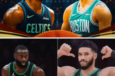 Boston Celtics star Jaylen Brown delivers his unfiltered reaction to teammate Jayson Tatum’s shocking new look, a style switch that has fans buzzing across social media, sparking debates in the locker room, and leaving the NBA world wondering what prompted the bold transformation ahead of the season.