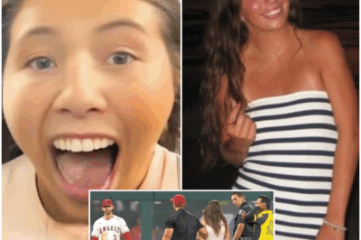 VIDEO: TikTok Star Goes To Jail After Storming The Field During Angels-Reds Game, And She Captured It All On Camera