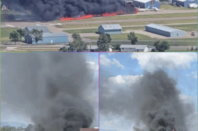 Two Small Planes Collide, Igniting Massive Blaze on Runway at Montana Airport – What Caused This Devastating Incident?