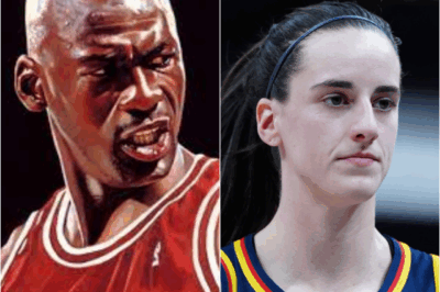 UNBELIEVABLE SCENE: Michael Jordan’s powerful words to Caitlin Clark left her speechless, blindsiding the WNBA, shaking the Fever locker room, and sending shockwaves through fans everywhere who now demand to know what the greatest of all time really meant.