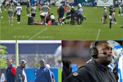 BREAKING: New England Patriots Coach’s Terrifying Collapse on Sidelines Caught on Camera Shocks Fans and Raises Health Concerns! The incident has left the sports community in a frenzy, questioning the coach’s well-being and the implications for the team’s upcoming season.