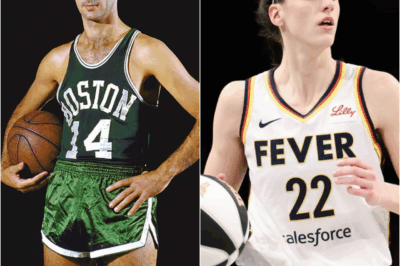 EXPLOSIVE DECLARATION: Basketball icon Bob Cousy shocks fans by saying WNBA players should “kiss the ground” Caitlin Clark walks on, with her $317K card serving as undeniable proof of her massive cultural and financial impact.