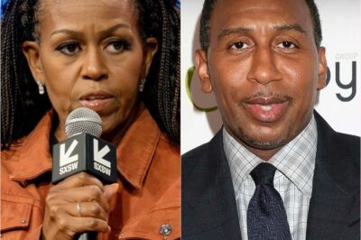 “FIERY RESPONSE: Stephen A. Smith breaks silence on Michelle Obama’s brutal Trump vote critique—revealing shockingly honest feelings that have fans buzzing!
