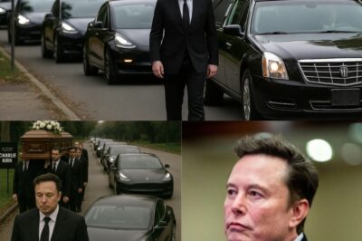 Tearful Goodbye: Elon Musk Dispatches Tesla Fleet to Escort Charlie Kirk’s Funeral Procession