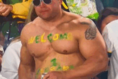 “Wisconsin Final Boss”: Shirtless Packers Fans Was Going Viral After Cameras Caught Him Doing Something Illegal In The Stands During TNF [VIDEO]