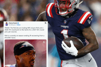 Report: Patriots trading WR Ja’Lynn Polk to the Saints