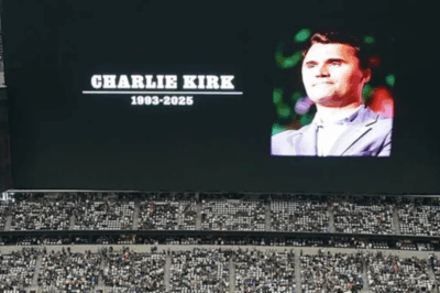 Multiple NFL teams hold Charlie Kirk tributes prior to their games and fans welcome the moments