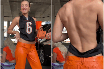 Cincinnati Bengals star Jake Browning’s stunning girlfriend shows off major sideboob with daring outfit at Jaguars game