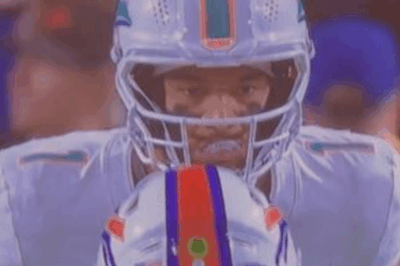 Social Media Detectives Spotted The Exact Moment When Tua Tagovailoa Soiled His Pants Before Fumbling The Ball vs. Bills [VIDEO]