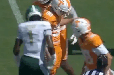 ‘Just stupid’ – ESPN announcer slams UAB defender for dirty stomp on Tennessee kicker’s foot after extra-point attempt