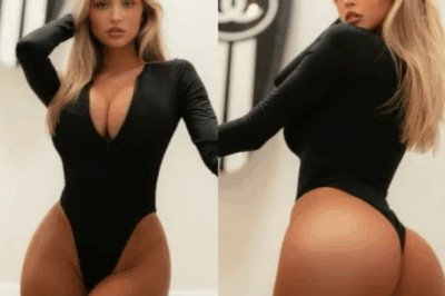 ‘World’s sexiest ice hockey star’ branded ‘perfection’ as she shows off curves in body-hugging outfit