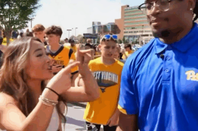 Female WVU Fan’s Vile Racist Slur at Male Pitt Supporter Caught on Tape [VIDEO]