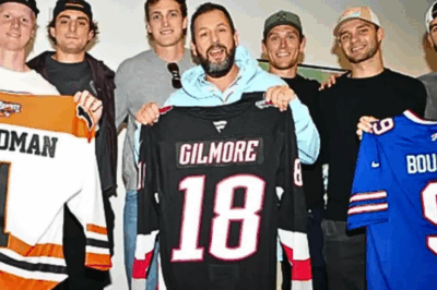 Sabres welcome comedy icon Sandler, gift personalized character jerseys