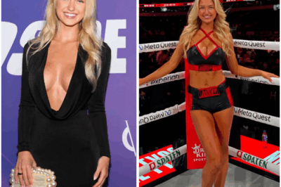 Viral ring girl Sydney Thomas wows as she goes braless in plunging dress at Inside by Sidemen launch