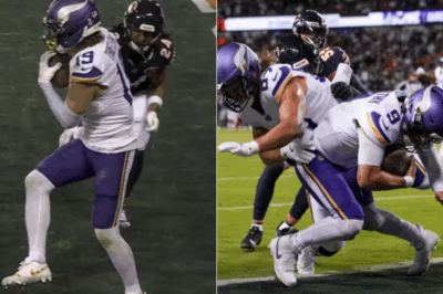 Viewers spot ’embarrassing mess’ endzone line draw on Soldier Field during Bears-Vikings