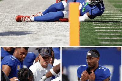 Giants Superstar WR Malik Nabers Carted Off With Gruesome-Looking Injury vs. Chargers As He Screams In Pain During Heartbreaking Scene [VIDEO]