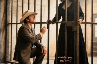 Everyone Feared the Giant Widow in the Cage — Until the Ranhcer Bought Her and Asked: “Marry Me?”