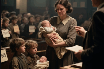 Orphan Holding a Newborn Was Being Auctioned, Until a Infertile Widower Took Them Home