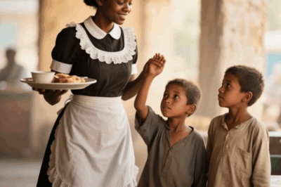 A Kind Black Waitress Fed 2 Orphans, and 15 Years Later, a Luxury Car Appeared Outside Her Home