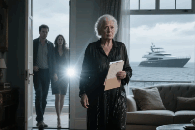 My Daughter-In-Law Shoved Me Off A Yacht To Steal $3B. When They Came Home, I Was Waiting With A…