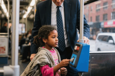 Homeless Black Girl Pays a Man’s Bus Fare, Unaware He’s a CEO Who Will Change Her Life