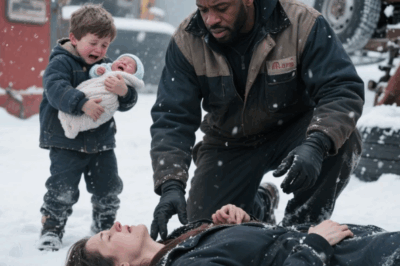Black Mechanic Rescues Woman and Her Kids in Blizzard, What Happened Next Was Unthinkable!