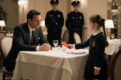 “Don’t Panic, It’s a Trap!” Maid’s Daughter Slips a Note — Billionaire Realizes She Saved His Life