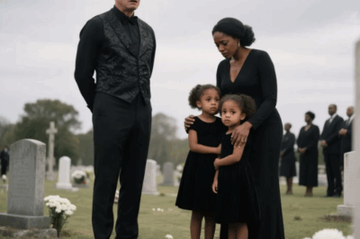 MILLIONAIRE FINDS EX AT HIS MOM’S FUNERAL – WITH TWIN GIRLS WHO HAVE HIS HAZEL EYES
