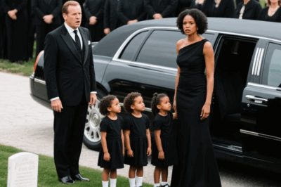 Billionaire Left EX for Model — She Came to His Dad’s Funeral in Limo with Triplets