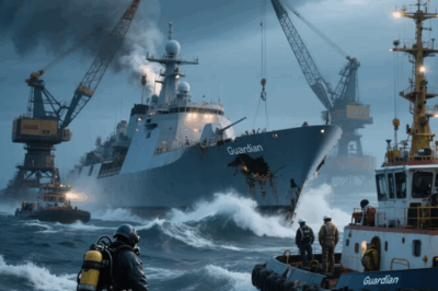 Salvaging the $212,000,000 Warship Guardian