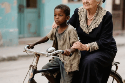 Everyone IGNORED the Lost Old Woman, Until a Black Teen Took Her Hand. She Was a Billionaire