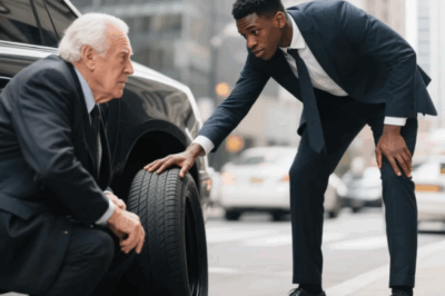Young Black Man Misses His Interview to Help an Old Man with a Flat Tire, Unaware He’s the CEO