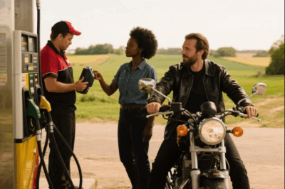 Black Woman Pays for a Hells Angel’s Gas, The Next Day, Dozens of Bikers Show Up at Her Door