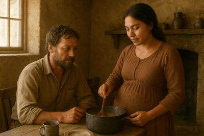 Mountain Man Hired a Pregnant Widow To Cook For Him, Then He Froze When She Said Her Name