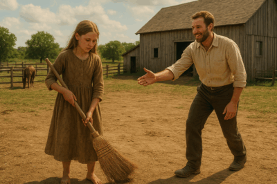 Little Orphan was Sweeping the Entire Ranch, the Owner Came Out and Adopted Her