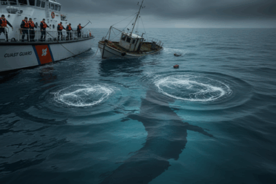 Coast Guard Spot Huge Creature Near Boat Accident – They Turn Pale After Realizing What It Is