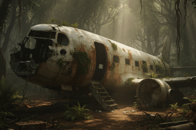 Aventureros descubrieron un avión abandonado en la selva Y LO QUE HABÍA DENTRO IMPACTÓ AL MUNDO!