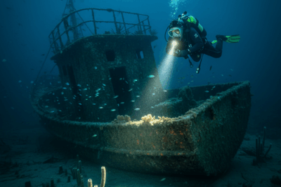 River Scuba Diving – Found Remains of 8 year old sunken boat