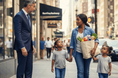 CEO Follows an Employee Working Double Shifts Who Asked for Food to Her Home, Shocked to See…