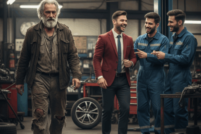 “Can I Fix It For A Meal?” They Laughed At Homeless Veteran — Unaware He Was An Automobile Legend