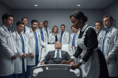 Twenty Doctors Can’t Save a Billionaire — Then the Black Housekeeper Spots What They Missed