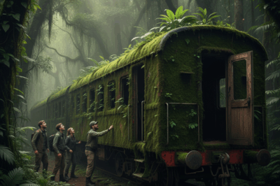 Exploradores encontraron un tren abandonado en la selva Y LO QUE DESCUBRIERON DESATÓ EL PÁNICO!