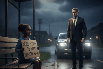 “No One Helped the Girl at the Bus Stop—Until a Millionaire Read Her Sign”