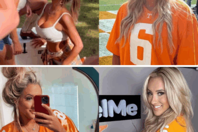 The Tennessee Vols superfan who once broke the internet with her wild tailgate video is back in the spotlight — and this time, it’s not football causing the buzz. She’s blasting American Airlines after staff allegedly forced her to button up her low-cut top, sparking outrage and viral debate online.