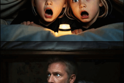 Twins warn dad about stepmom—he hides under bed and can’t believe what he sees