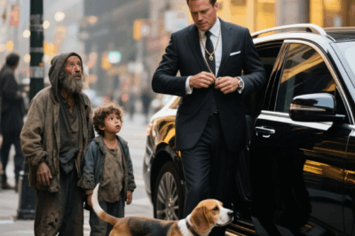 MILLIONAIRE SEES A BEGGAR WITH TWO CHILDREN AND RECOGNIZES HER. WHAT HE DID LEAVES EVERYONE SHOCKED.