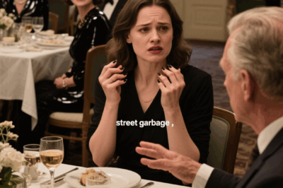 My Boyfriend’s Father Called Me “Street Garbage” At Dinner — Then I Canceled His Merger