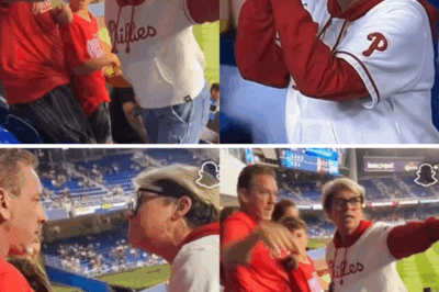 “The woman branded as the Phillies ‘Karen’ has finally broken her silence after a viral clip of a young fan losing his home run ball ignited outrage online. ‘I didn’t steal anything,’ she insisted—sparking fierce debate. Supporters say she was unfairly targeted, while critics call it shameless. Was she the real villain of the moment, or just caught in the wrong spotlight? The full story is shaking baseball fans everywhere.”