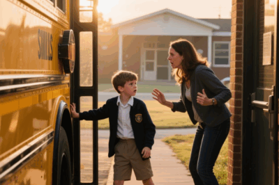 A Boy Insisted He Wouldn’t Take the School Bus, Until One Day His Mother Secretly Drove Behind to Find Out Why…
